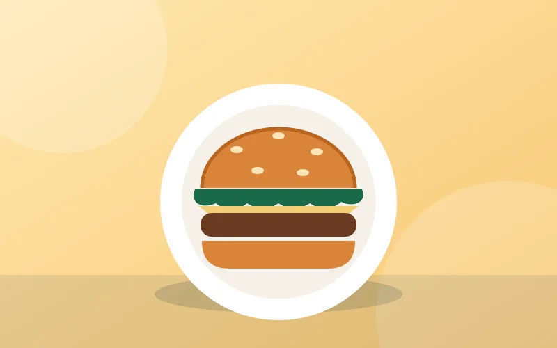 Illustration : burger