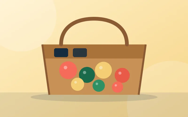 Illustration : épicerie